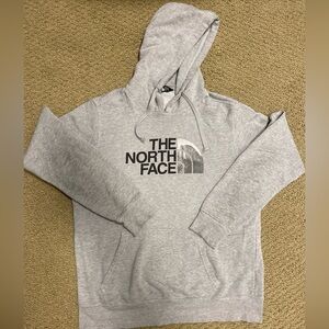NORTH FACE HOODIE GRAY MEN’S MEDIUM